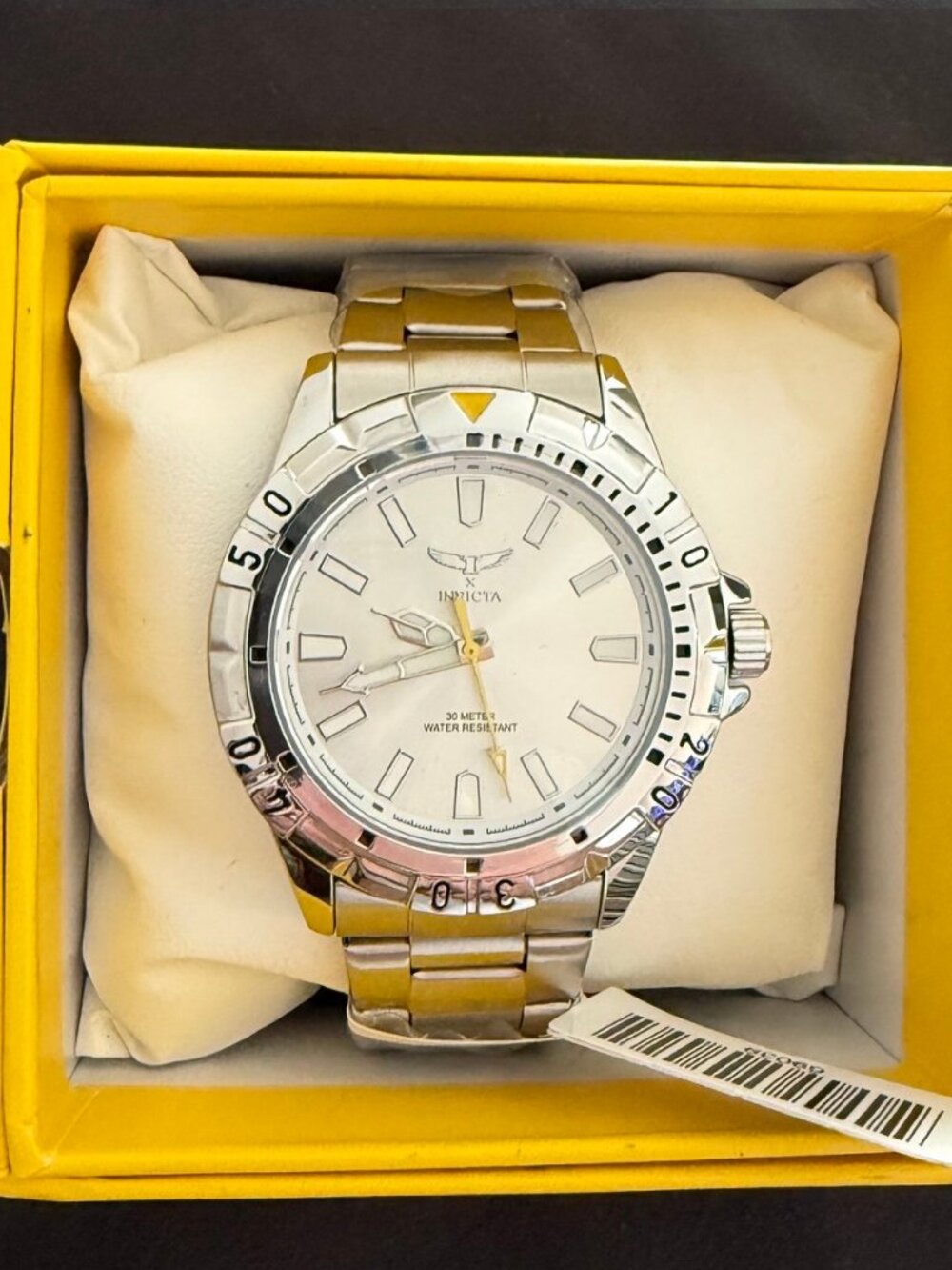 $199 Invicta Specialty Men’s Silver42mm Quartz Steel Watch 69039 NIB
